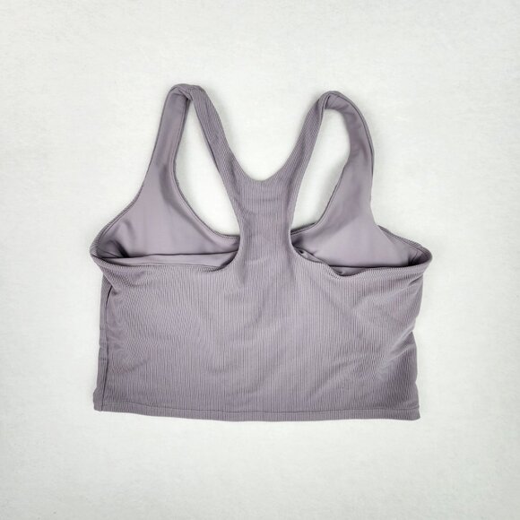 Sage Collective Racerback Sports Bra Top Size XL Purple - Picture 2 of 7
